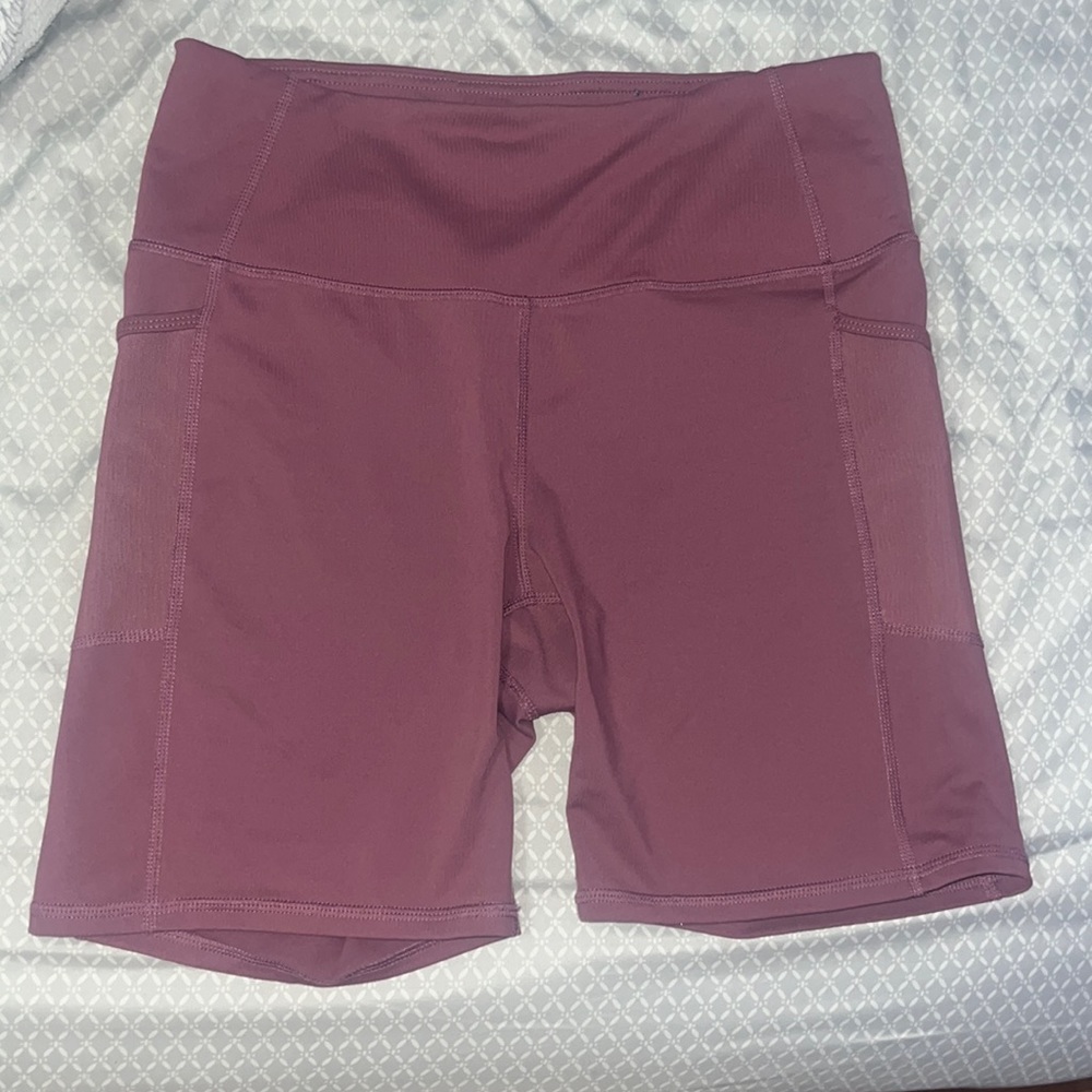 GAIAM pink athletic shorts